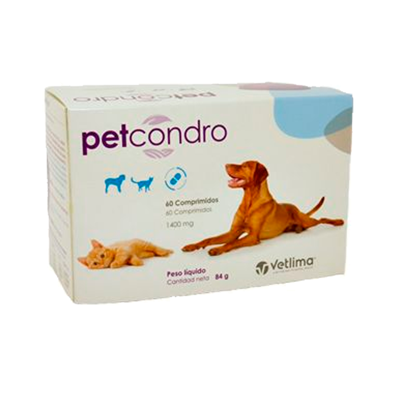 Petcondro 1400mg 60 Comprimidos