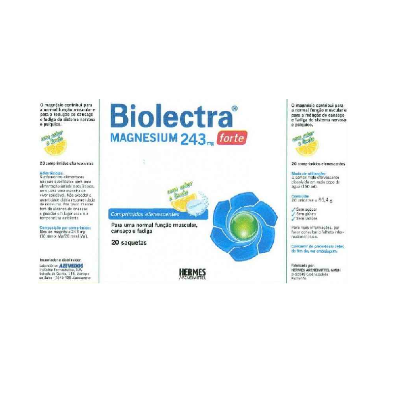 Biolectra Magnesium Mg Forte Sachets