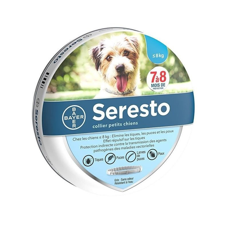 Seresto Collar para Perro 0-8kg 38cm