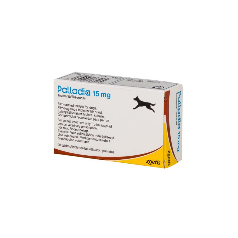 Palladia 15 mg  20 comprimidos