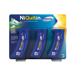 NiQuitin Menta 4mg Comprimidos para Chupar 60 Pastilhas