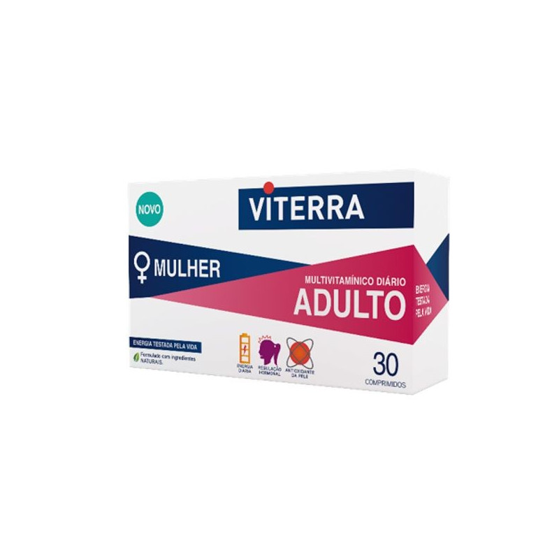 Viterra Adulto Mulher 30 Comprimidos
