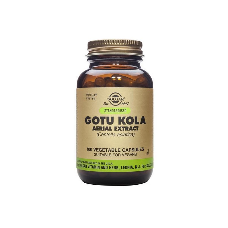 Solgar Gotu Kola 100 cápsulas