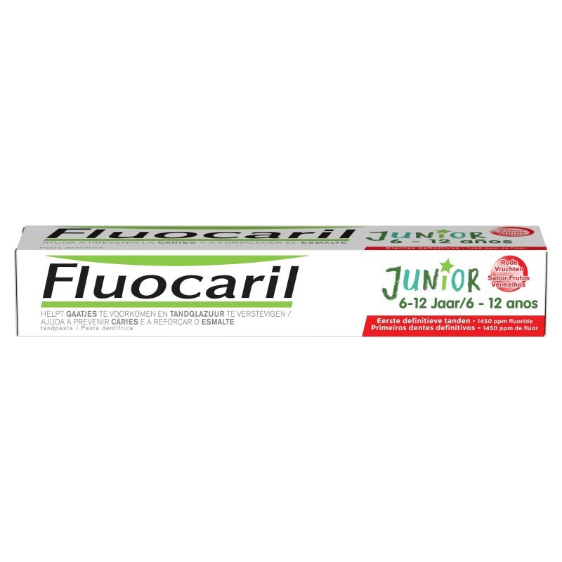 Fluocaril Junior Pasta de Dentes Frutos Vermelhos 75ml