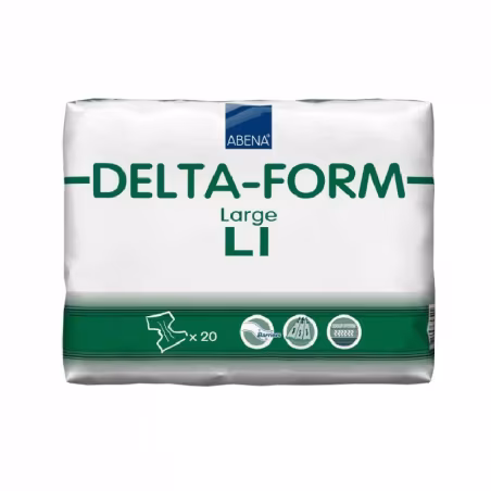 Abena Delta-Form L1 Fralda 20 unidades