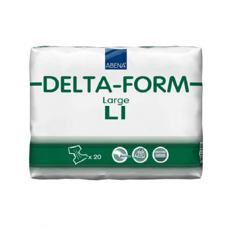 Abena Fralda Incontinência Delta-Form L1 Tam.L 20unid.