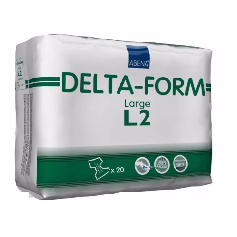 Abena Delta-Form L2 Fralda 20 unidades