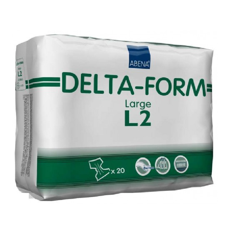 Pañal Incontinencia Abena Delta-Form L2 Talla L 20ud.