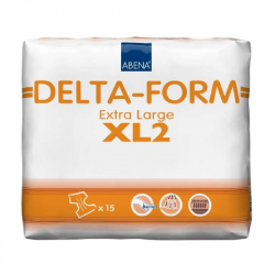 Couche pour incontinence Abena Delta-Form XL2 taille XL 15unit.