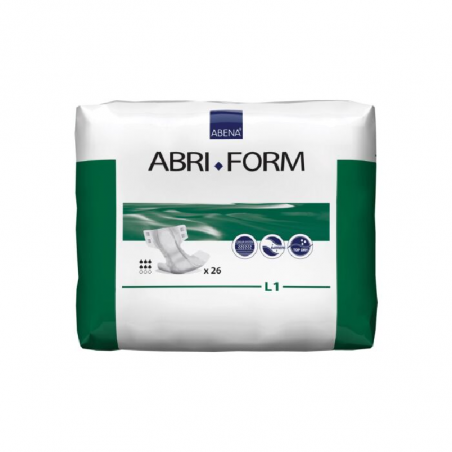Abena Diaper Incontinence Abri-Form Comfort L1 Taille L 26unit.