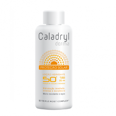 Caladryl Derma Sun Lotion Corporelle Hydratante SPF50 + 200 ml
