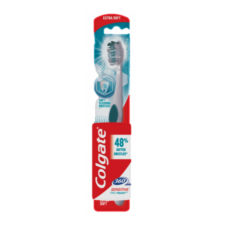 Cepillo de dientes Colgate 360º Sensitive Pro Relief extra suave
