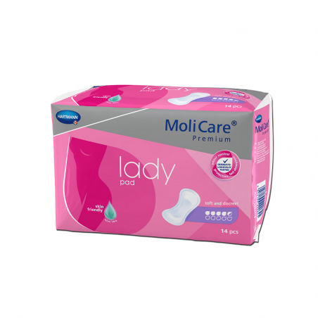 MoliCare Premium Lady Pad 4,5 Gotas 14 unidades
