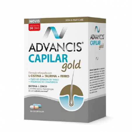 Advancis Capilar Gold 30+30cápsulas