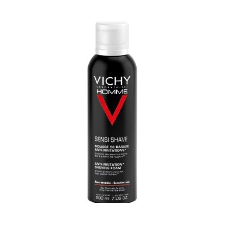 Vichy Homme Espuma De Afeitar Anti-Irritación 200ml