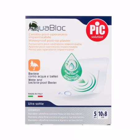 Pic Solution AquaBloc Penso Pós-operatório Impermeável 10x8cm 5unid