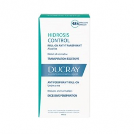 Ducray Hidrosis Control Antiperspirant Roll On Underarms 40ml