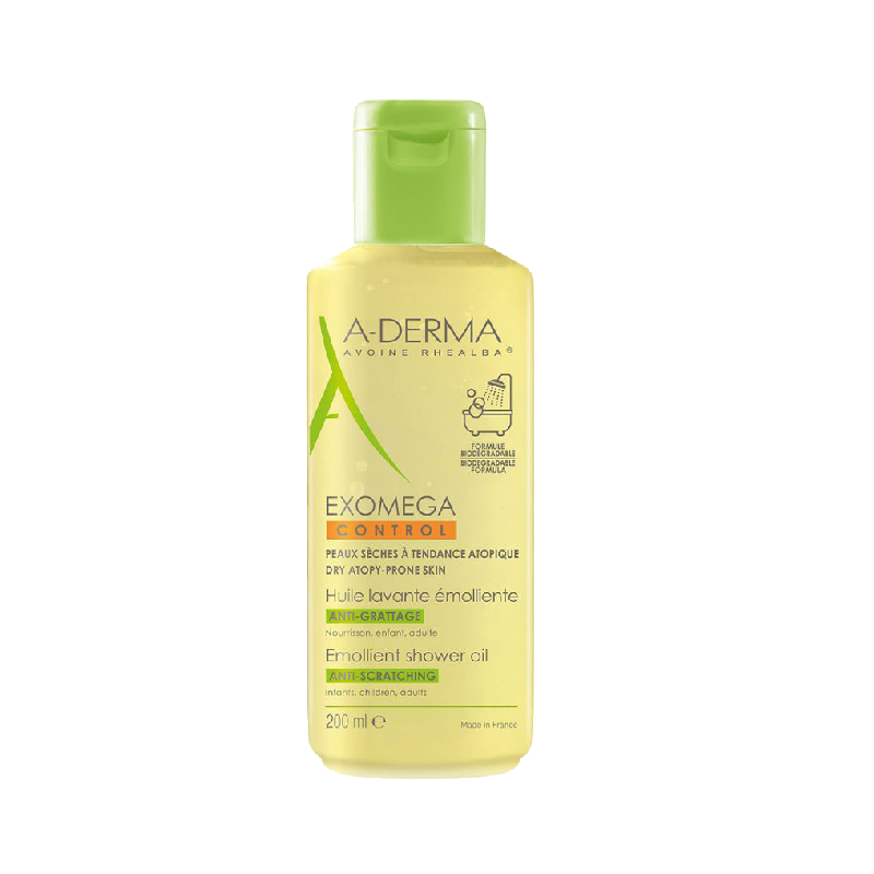 A-Derma Exomega Control Aceite de Ducha 200ml A-Derma Exomega Control Aceite de Ducha 200ml