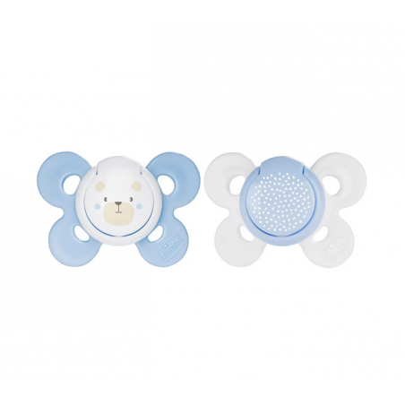 Chicco Pacifiers Physio Comfort Silicone Blue 0-6m