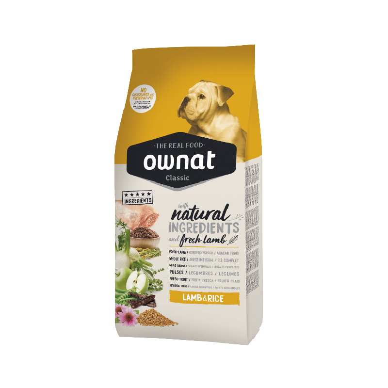 Ownat Classic Cão Lamb & Rice 4Kg Ownat Classic Cão Lamb & Rice 4Kg