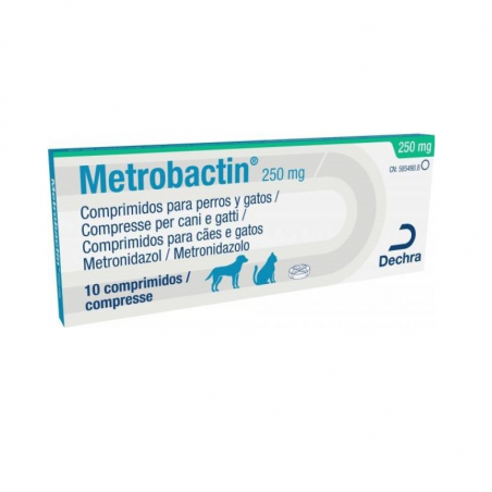 Metrobactrina 250mg 10comprimidos