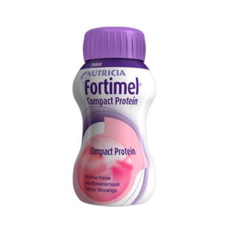 Fortimel Compact Protein Morango 4x125ml
