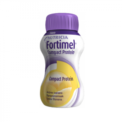 Fortimel Compact Protein Plátano 4x125ml