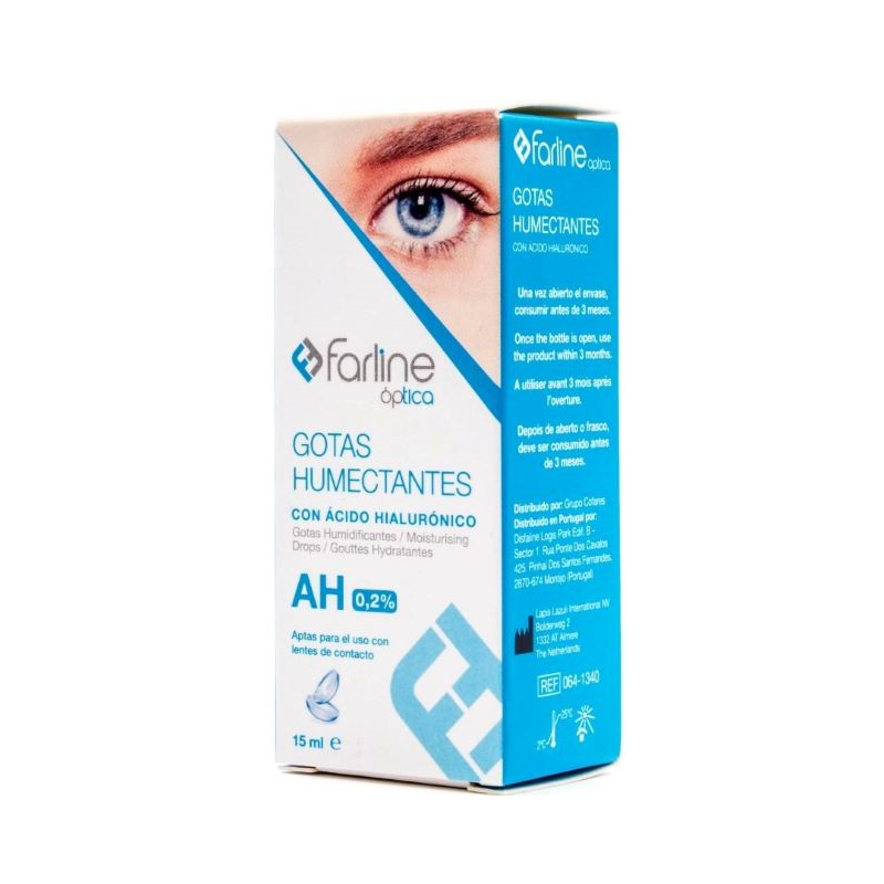 Farline Gouttes Hydratantes pour les Yeux 15ml