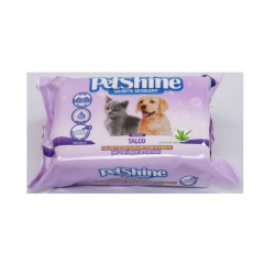 Petshine Toalhitas Talco 40 unidades