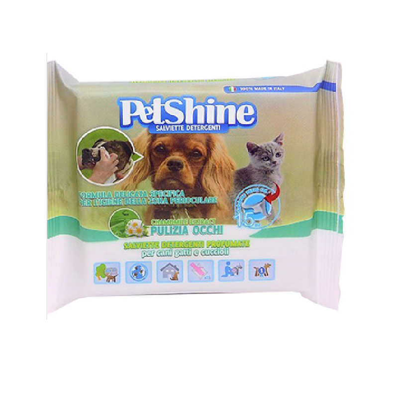 Petshine Eye Clean Wipe 16 unités