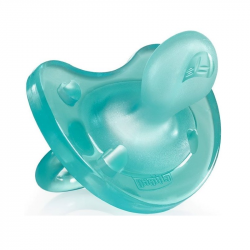 Chicco Physio Soft Silicone Pacifier Blue 0-6m 1 unit