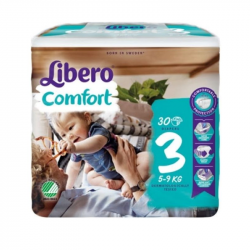 Libero Comfort 3 30 couches Pack 6 unités