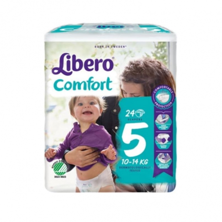 Libero Comfort 5 24 Diapers Pack 8 units