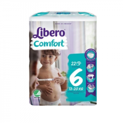 Libero Comfort 6 22 Diapers Pack 8 units