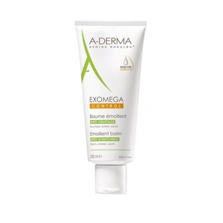 A-Derma Exomega Control Baume Émollient 200ml A-Derma Exomega Control Baume Émollient 200ml
