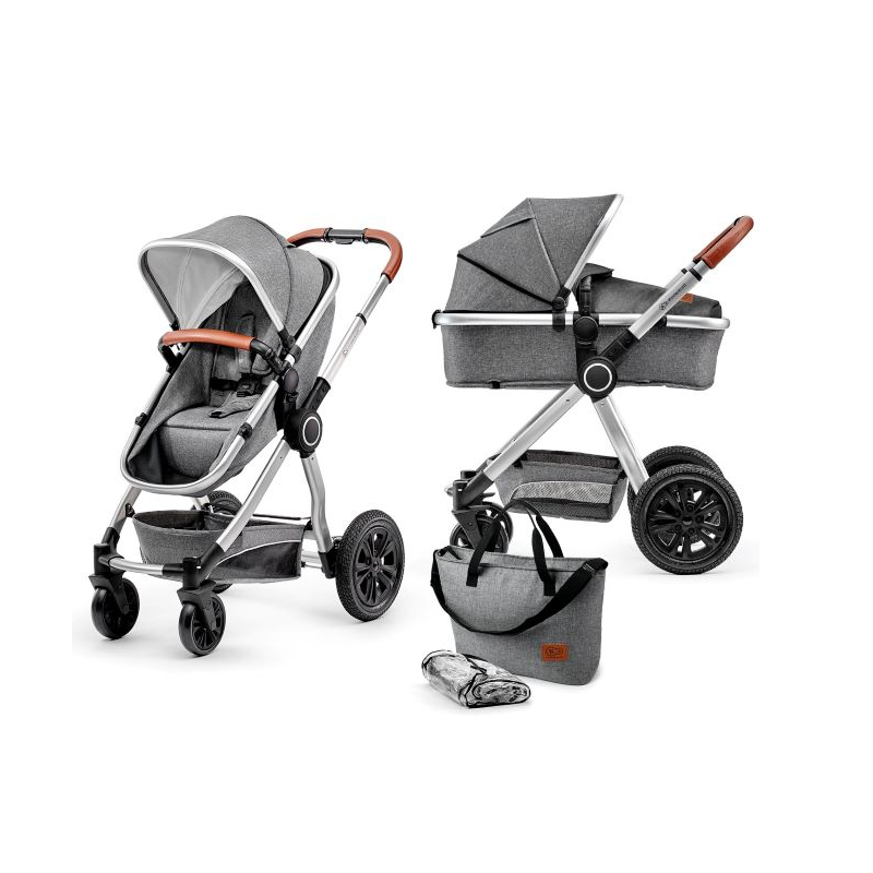 Kinderkraft Veo Carrinho de Passeio Duo Cinzento