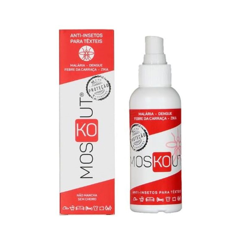 Moskout Anti-Insect Spray for Textiles 100ml