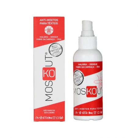 Moskout Spray Anti-Insetos para Têxteis 100ml Moskout Spray Anti-Insetos para Têxteis 100ml