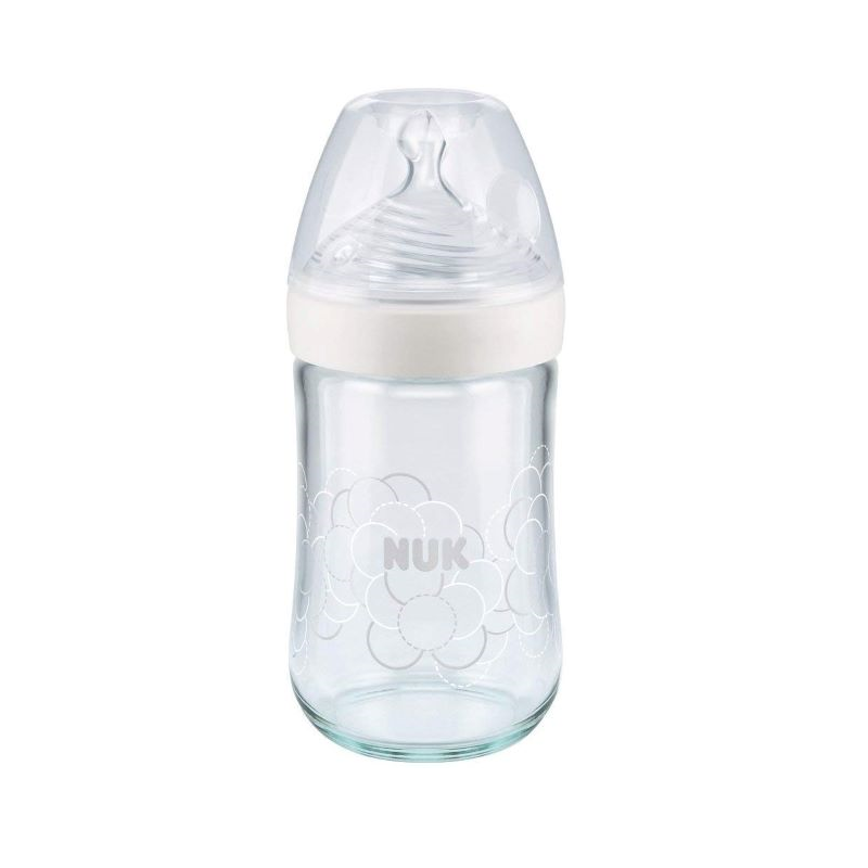 Nature Sense Glass Bottle Silicone 0-6m 240ml