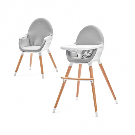 Kinderkraft Fini Chair Gray/Wood