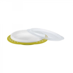 Nuk Assiette Easy Learning avec couvercle 8 m +