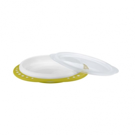 NUK Easy Learning Prato com Tampa 8m+