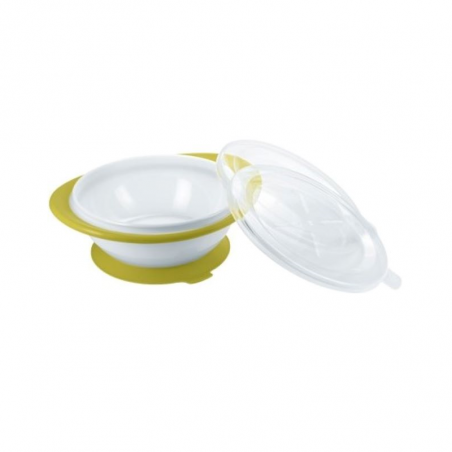 NUK Easy Learning Tigela com Tampa 6m+