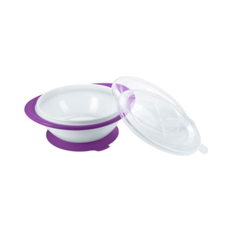 NUK Easy Learning Tigela com Tampa 6m+