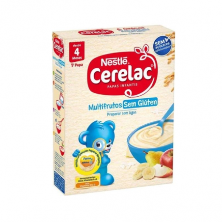 Nestlé Cerelac Primeira Papa Láctea Multifrutos 4m+ 250g