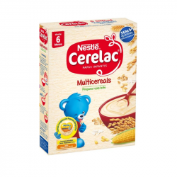 Nestlé Cerelac  Multicereais Não Láctea 6m+ 250g