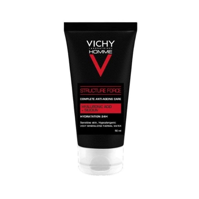 Vichy Homme Structure Force Crème Hydratante Anti-Âge 50ml