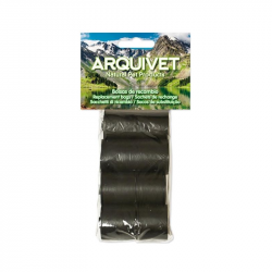 Sacs à déchets noirs Arquivet 4x20 unités