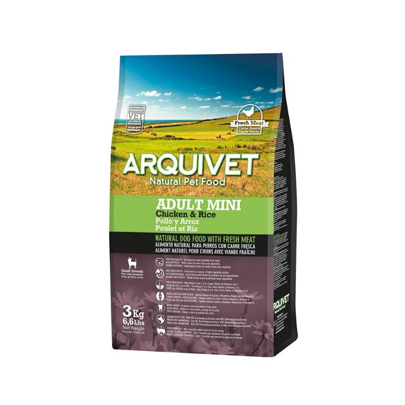 Arquivet Cão Adult Mini 3Kg