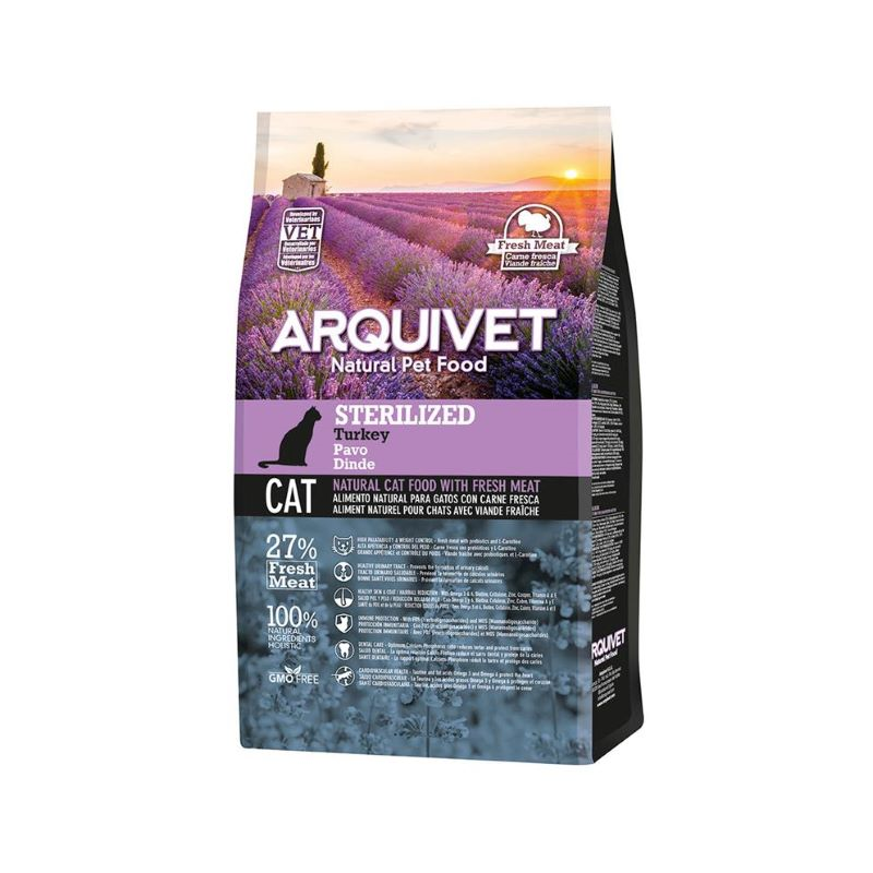 Arquivet Gato Sterilized Turkey 1,5kg